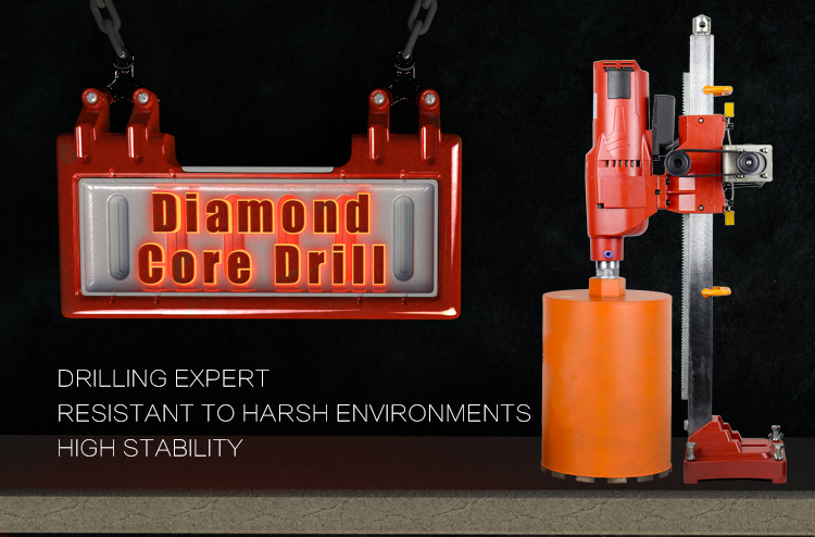 Fully Automatic Portable Core Drill Machine Concrete For Sale